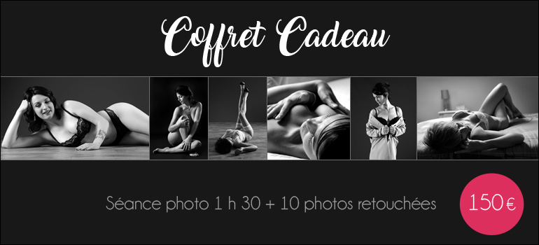 Coffret photo pour une séance boudoir à Lyon