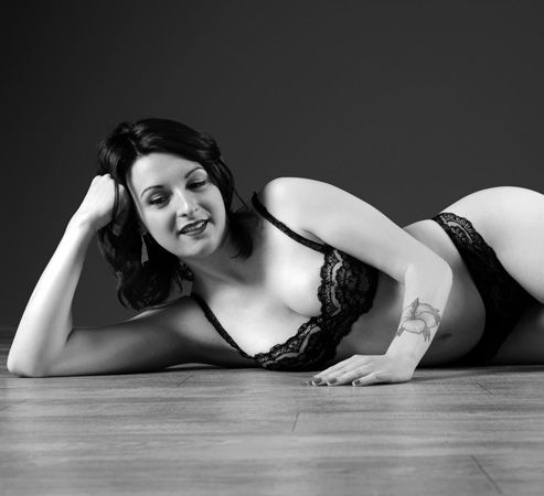 Photographie boudoir et glamour sur Lyon